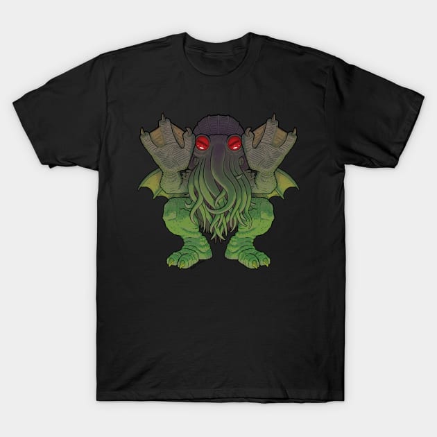 Cthulhu The Great Old One T-Shirt by JENNEX